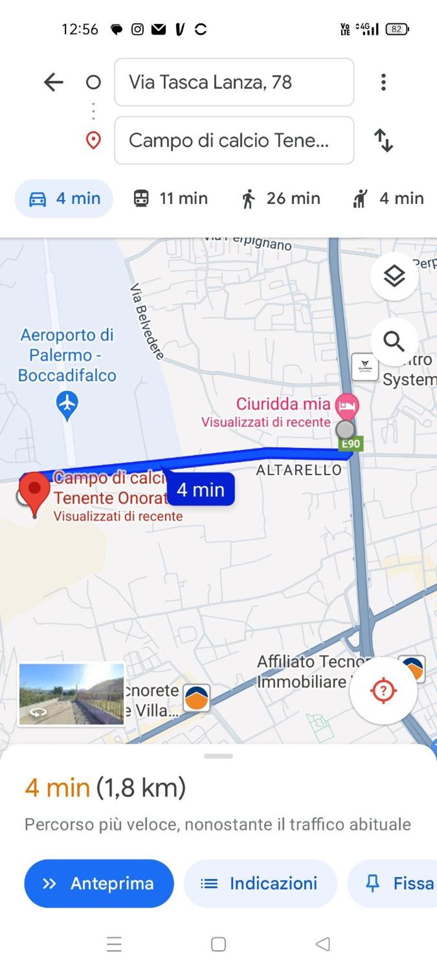 Ciuridda Mia Lägenhet Palermo Exteriör bild